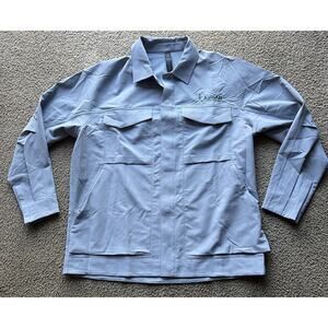 Lululemon Cargo Pocket Shirt Jacket Blue Men’s Size XLarge